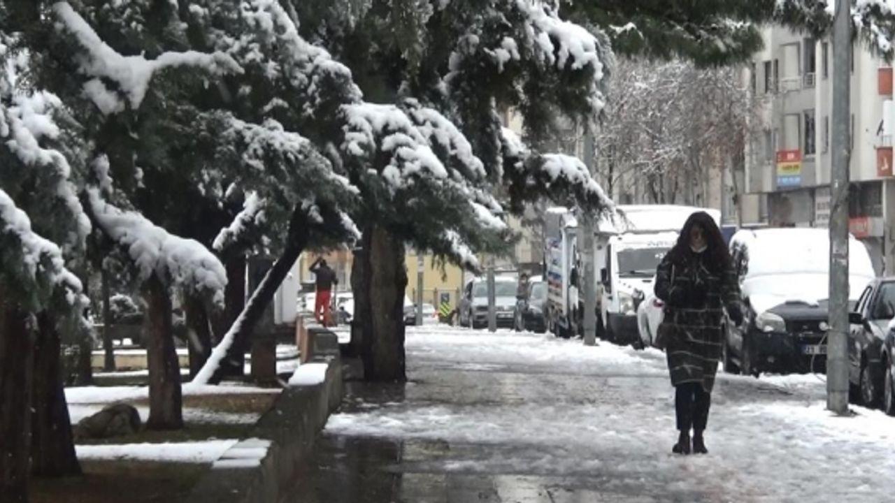 Diyarbakır için kar yağışı ve zirai don uyarısı