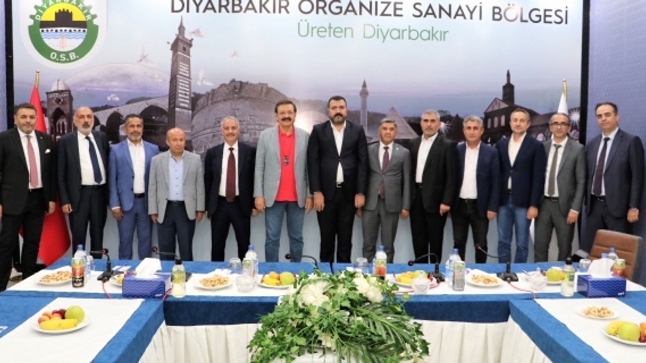 Hisarcıklıoğlu’ndan Diyarbakır OSB’ye “hayırlı olsun” ziyareti