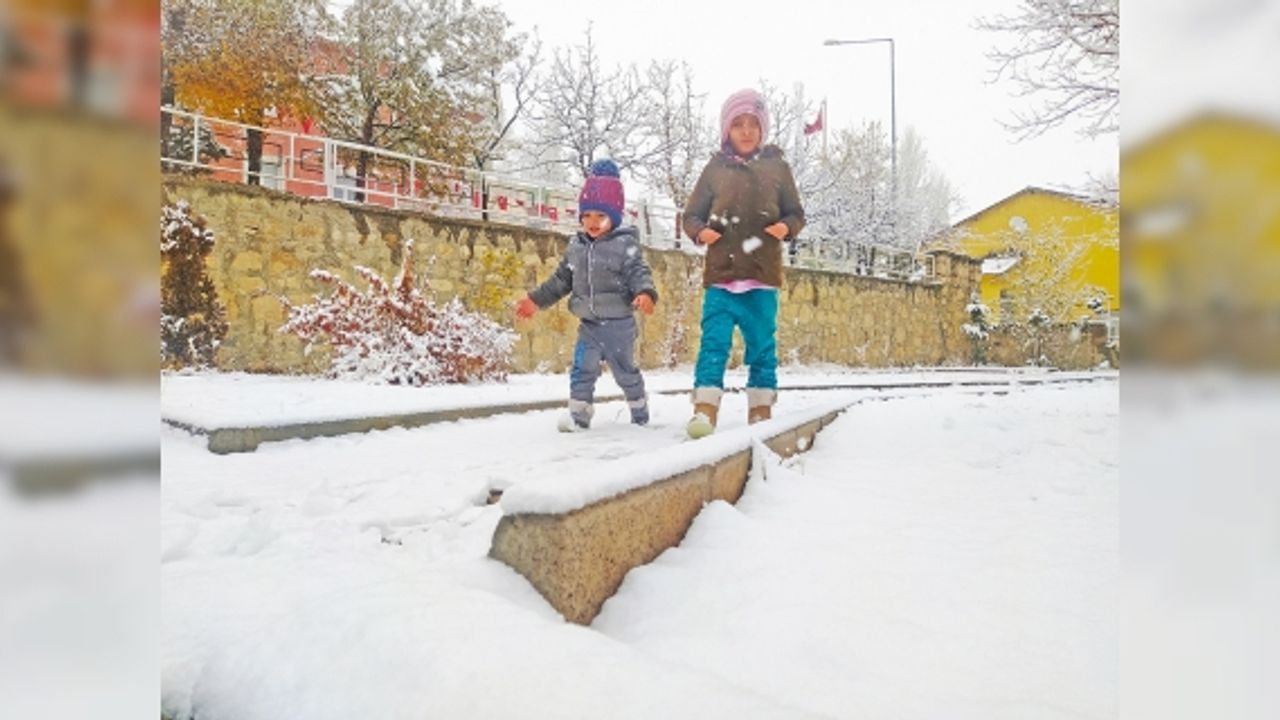 Kar en çok çocukları sevindirdi