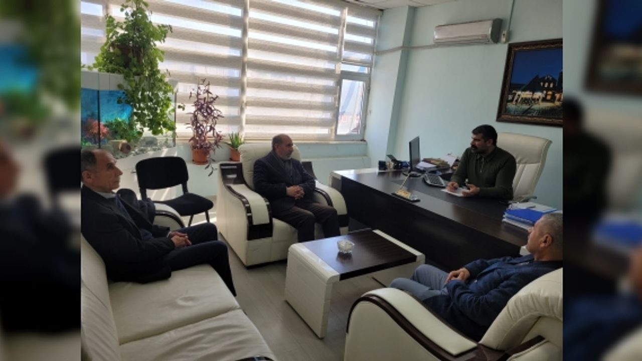 Cemiyet Başkanı Eyüphan Kaya'dan gazetemize ziyaret