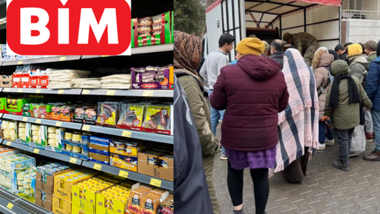 BİM'den 100'ü aşkın mağazasında ücretsiz ürün dağıtımı