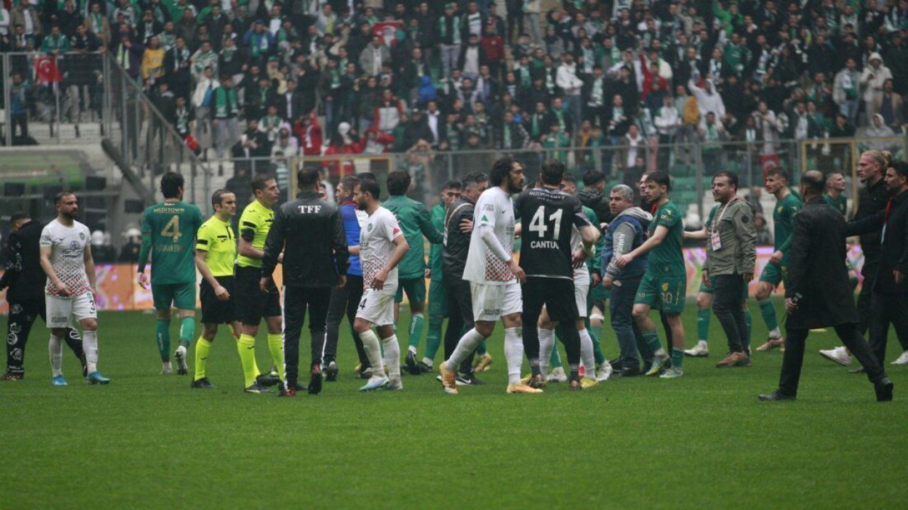 TFF'den Amedspor maçı kararı: Bursaspor'un cezası indirildi