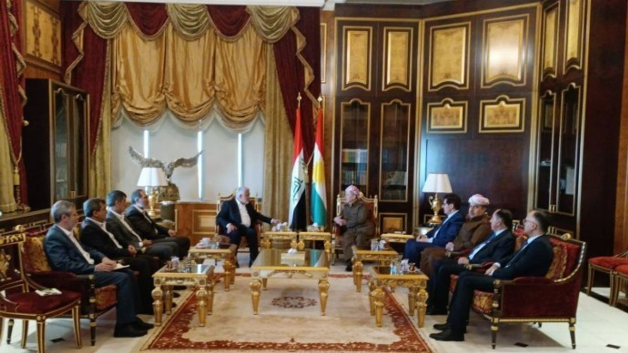 Yapıcıoğlu, Barzani ile görüştü