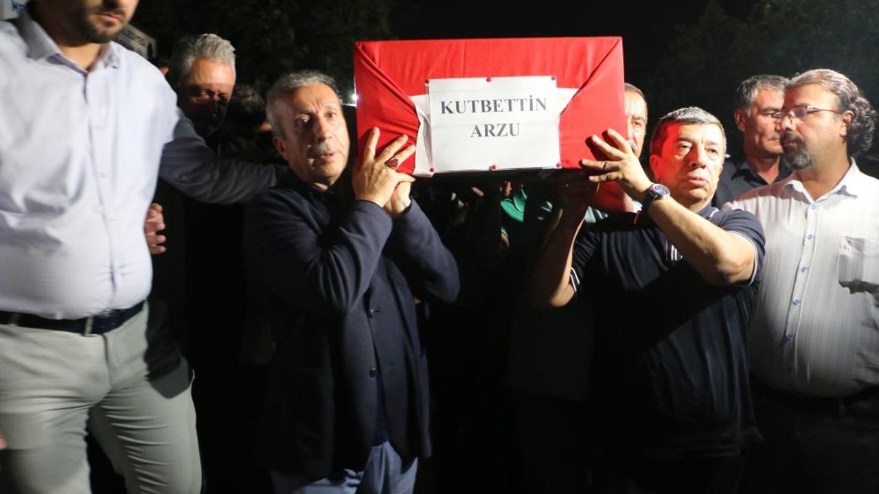 Kutbettin Arzu'nun cenazesi Diyarbakır’da