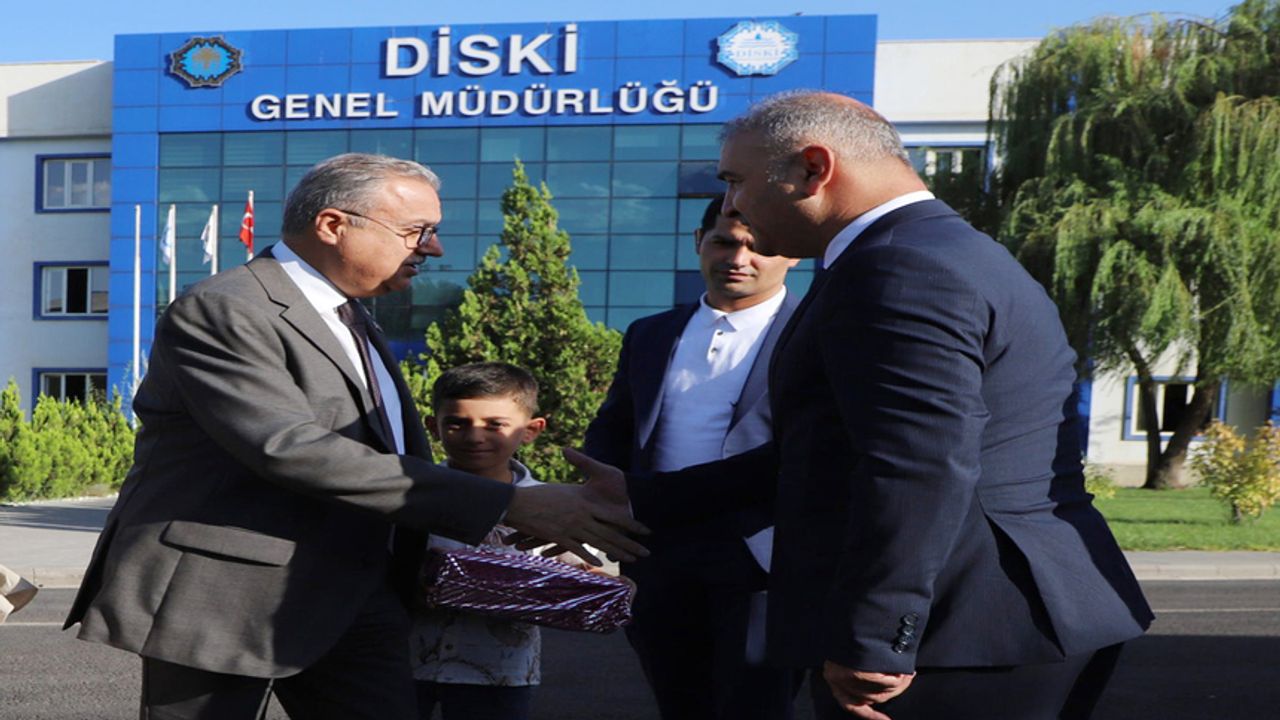 Diyarbakır Valisi Ali İhsan Su DİSKİ’yi ziyaret etti