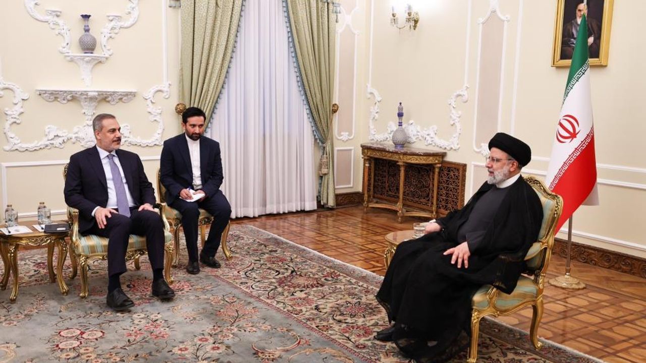 Dışişleri Bakanı Fidan, İran Cumhurbaşkanı ile görüştü