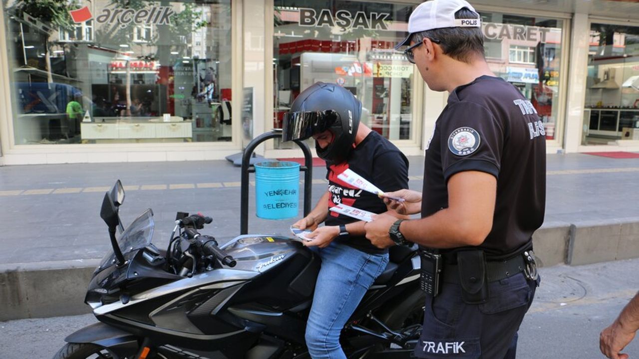 Diyarbakır'da motosiklet denetimi