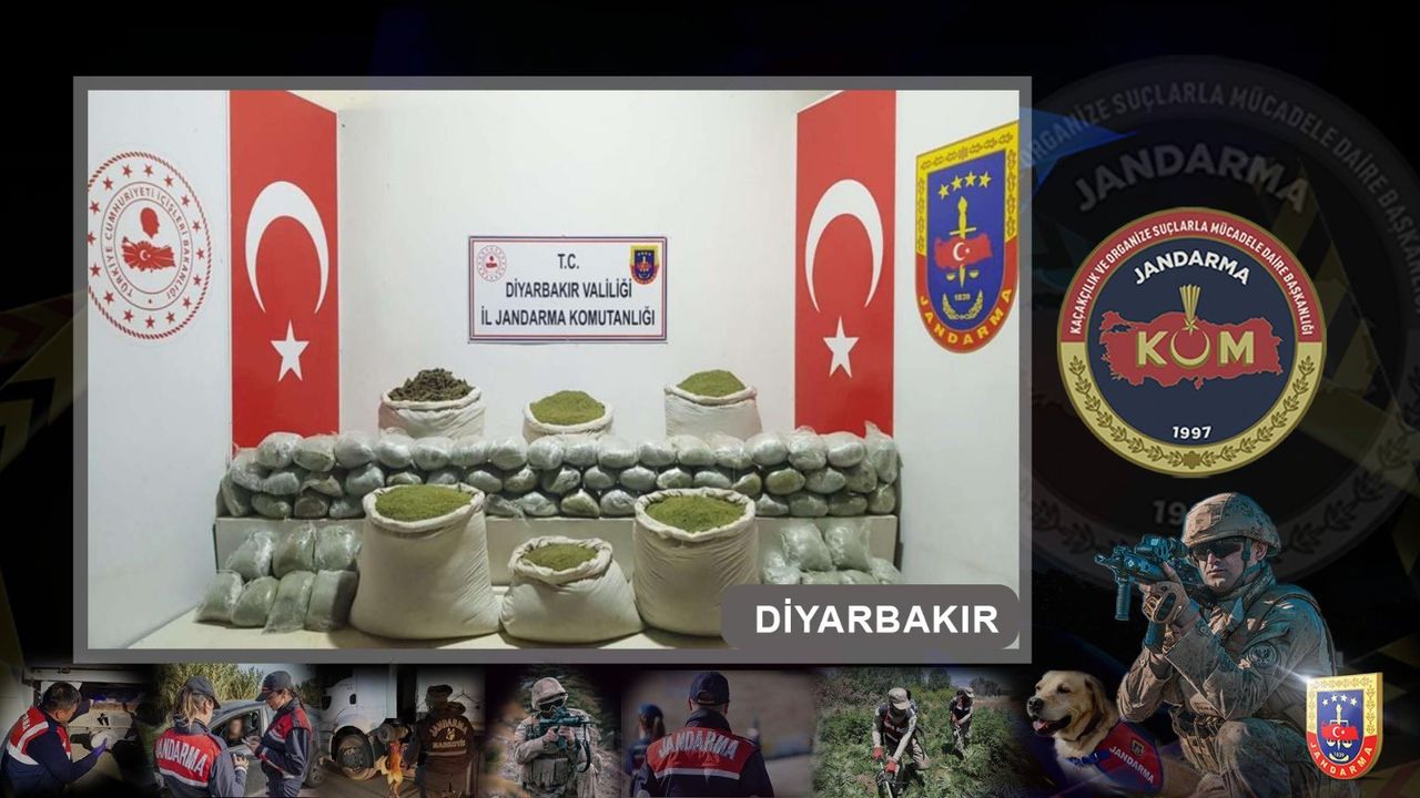 Diyarbakır’da “Narkoterör Operasyonu”