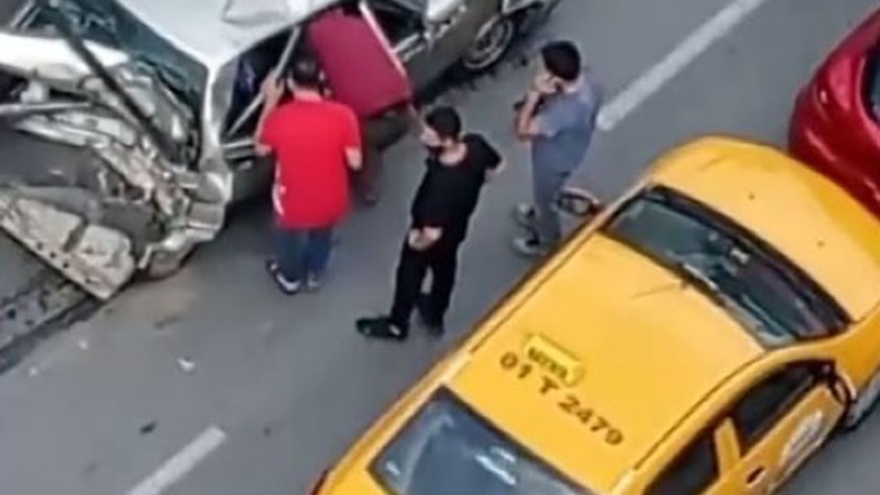 Adana'da zincirleme trafik kazası