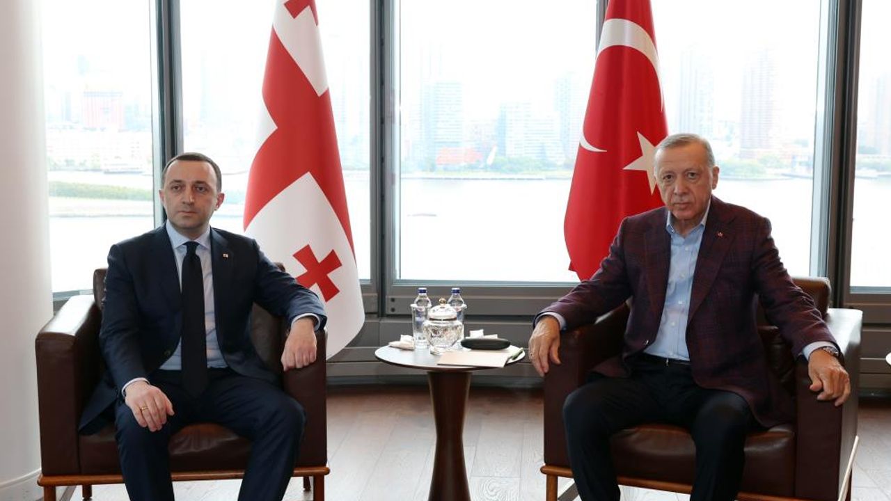 Erdoğan, Gürcistan Başbakanı Garibashvili’yi kabul etti