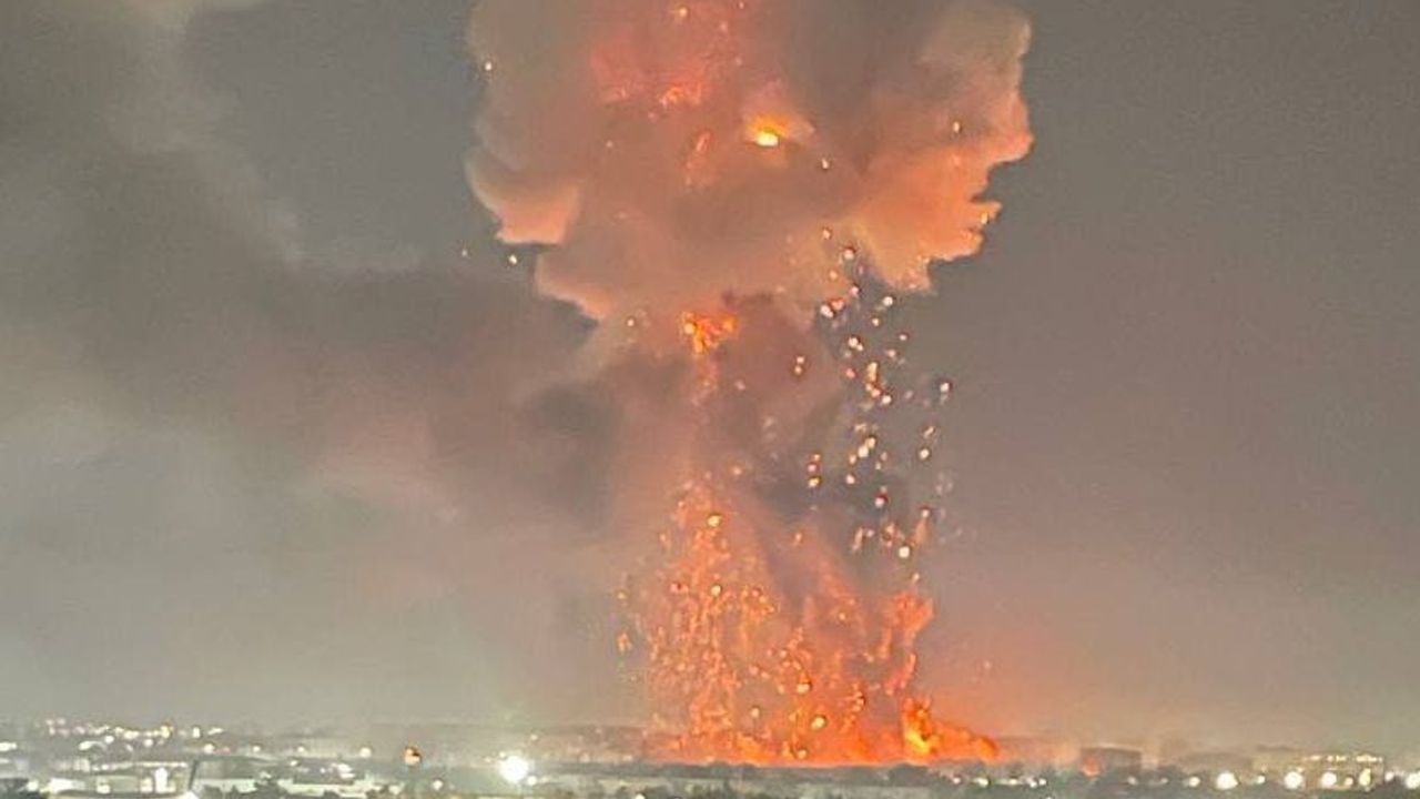 Özbekistan'da büyük patlama
