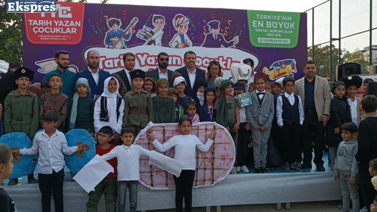 Diyarbakır’da 'Tarih yazan çocuklar' etkinliği