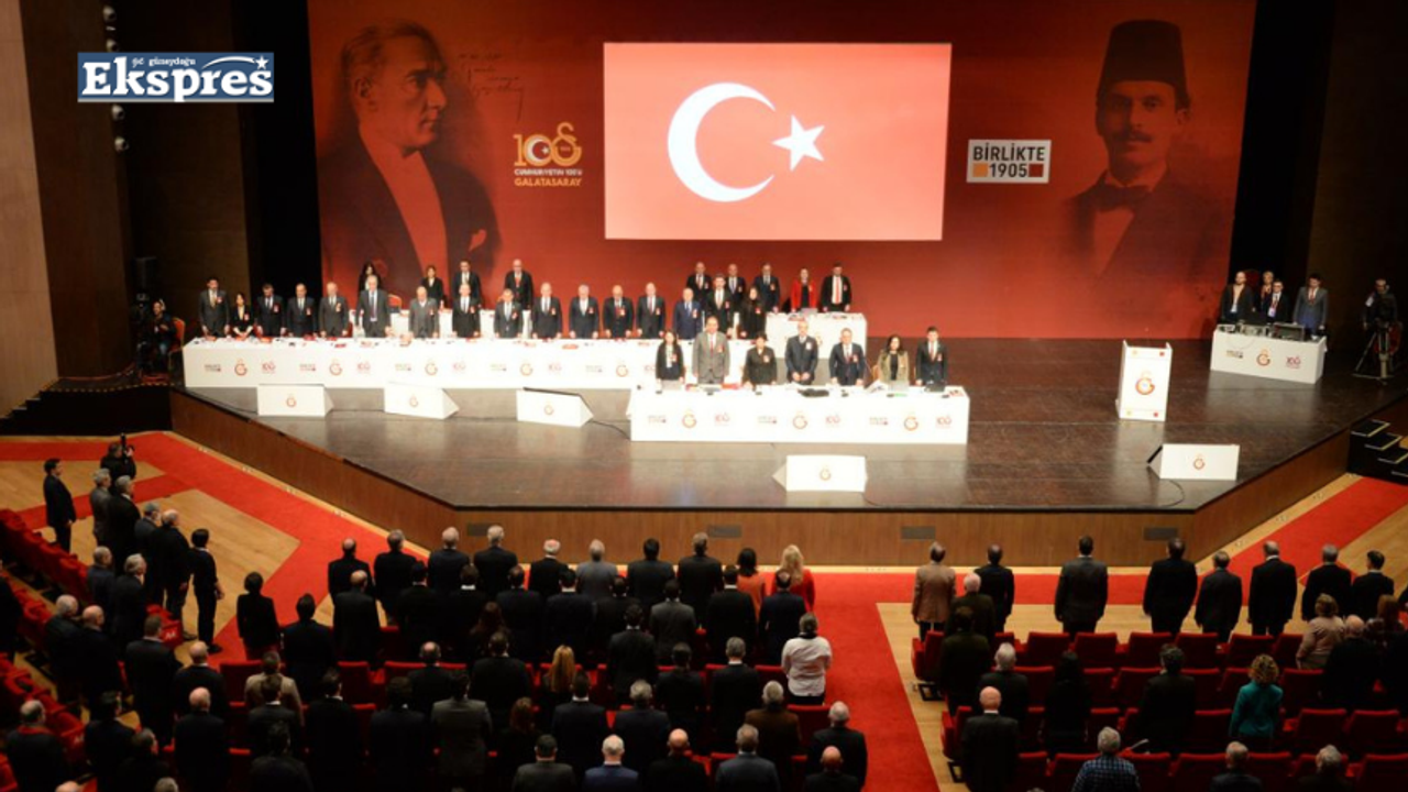 Galatasaray Yıllık Olağan Genel Kurul Toplantısı başladı