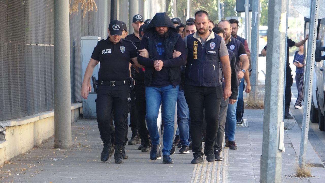 Diyarbakır’da 16 şüpheli tutuklandı