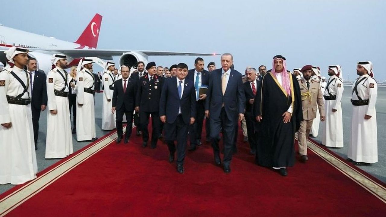 Erdoğan Katar’da