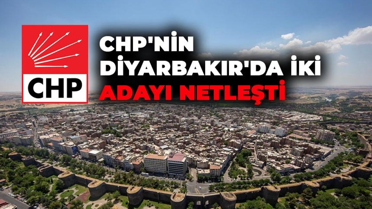 CHP'nin Diyarbakır'daki iki adayı netleşti
