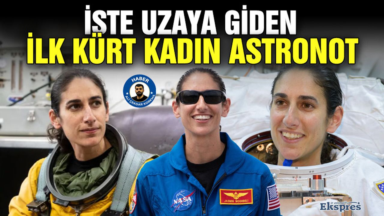 İşte uzaya giden ilk Kürt kadın astronot
