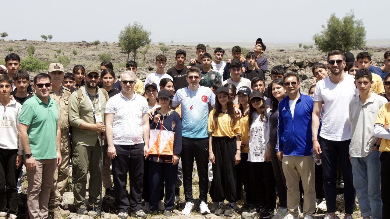 Diyarbakır’daki 100 bin yıllık yolda etkinlik