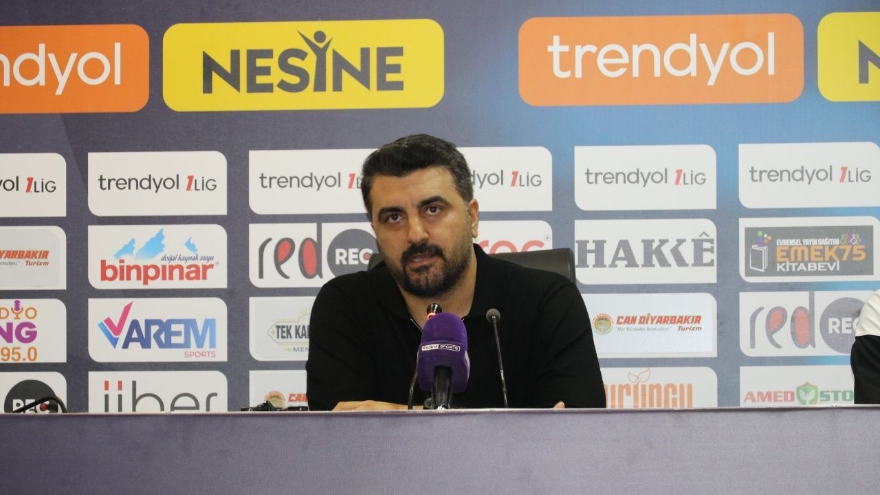 Amedspor hocası Kaloğlu: "Galibiyet hediye etmek istedik olmadı"
