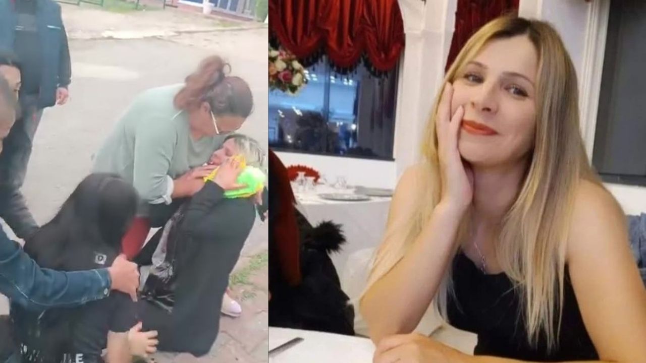 Eşi tarafında boğazı kesilen kadın kendini dışarı attı, sokakta yere yığıldı