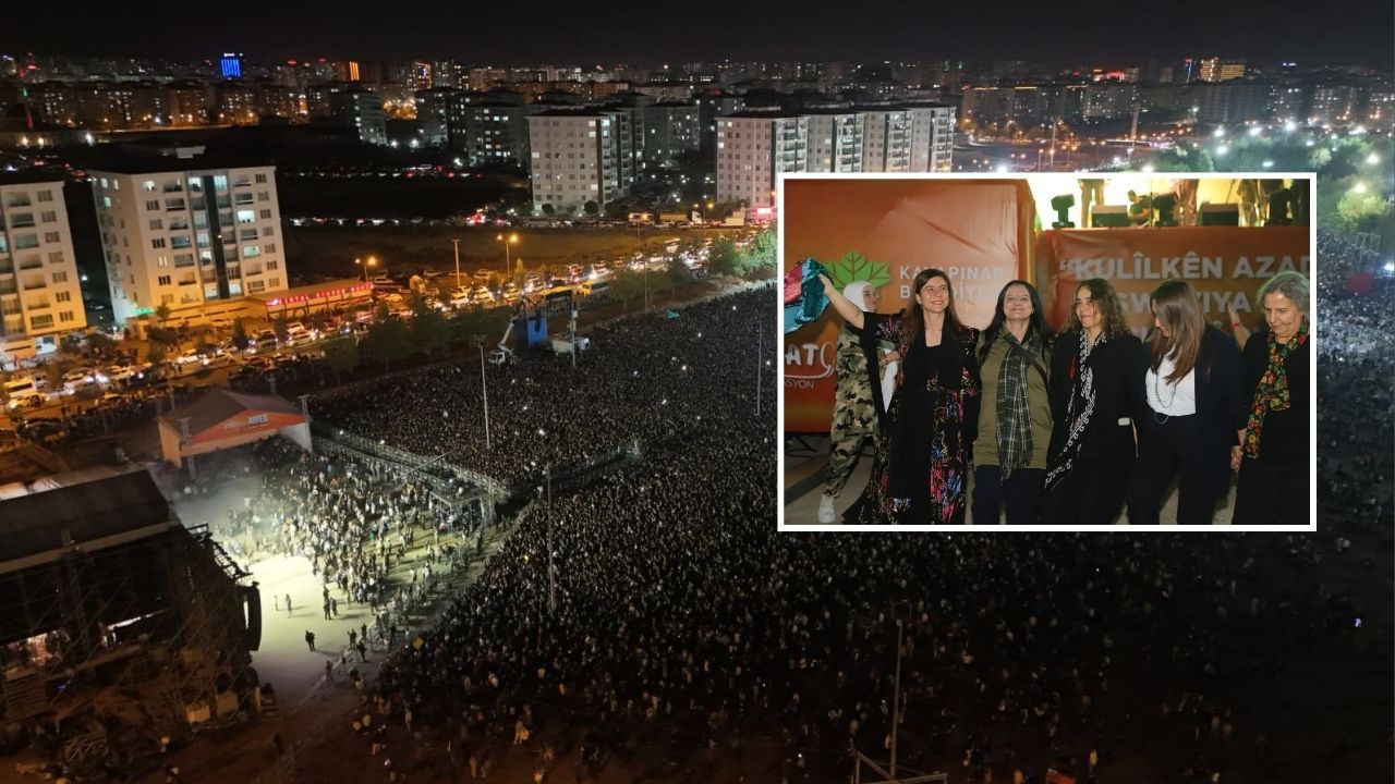 Diyarbakır’da Koma Amed coşkusu: Eşbaşkan Bucak halaybaşı oldu