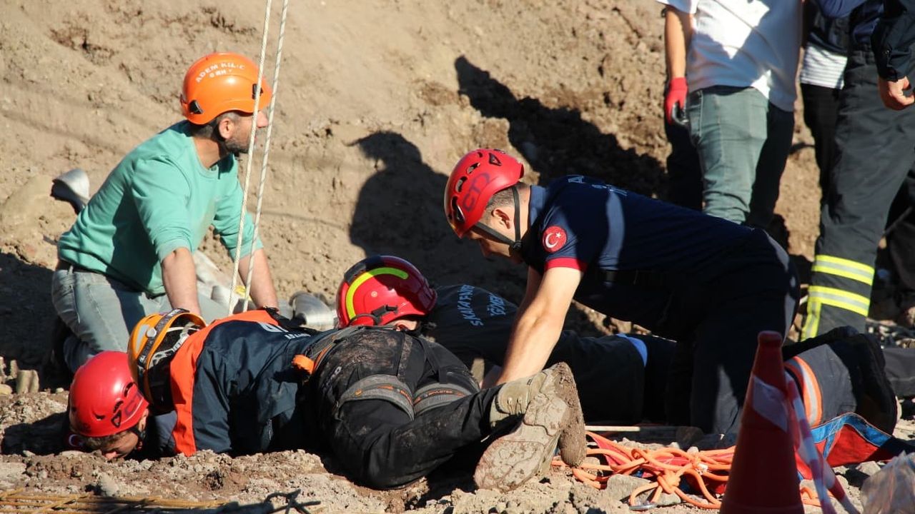 Kuyuya düşen işçi hayatını kaybetti