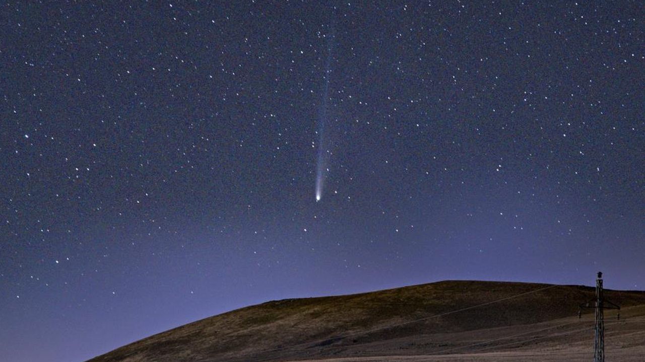 Lemmon kuyruklu yıldızı Bitlis semalarında