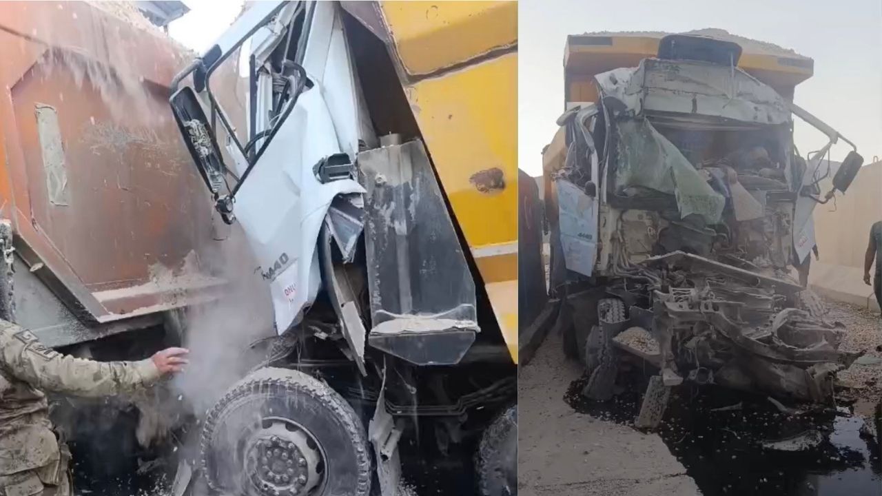 Mardin'de freni patlayan kamyon faciaya neden oldu: 1 ölü