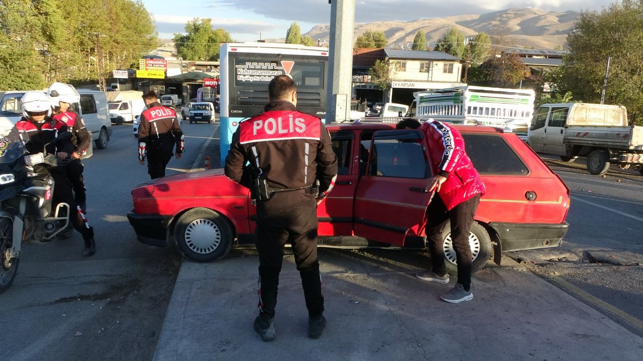 Polisin "dur" ihtarına uymadı, suç üstü yapıldı