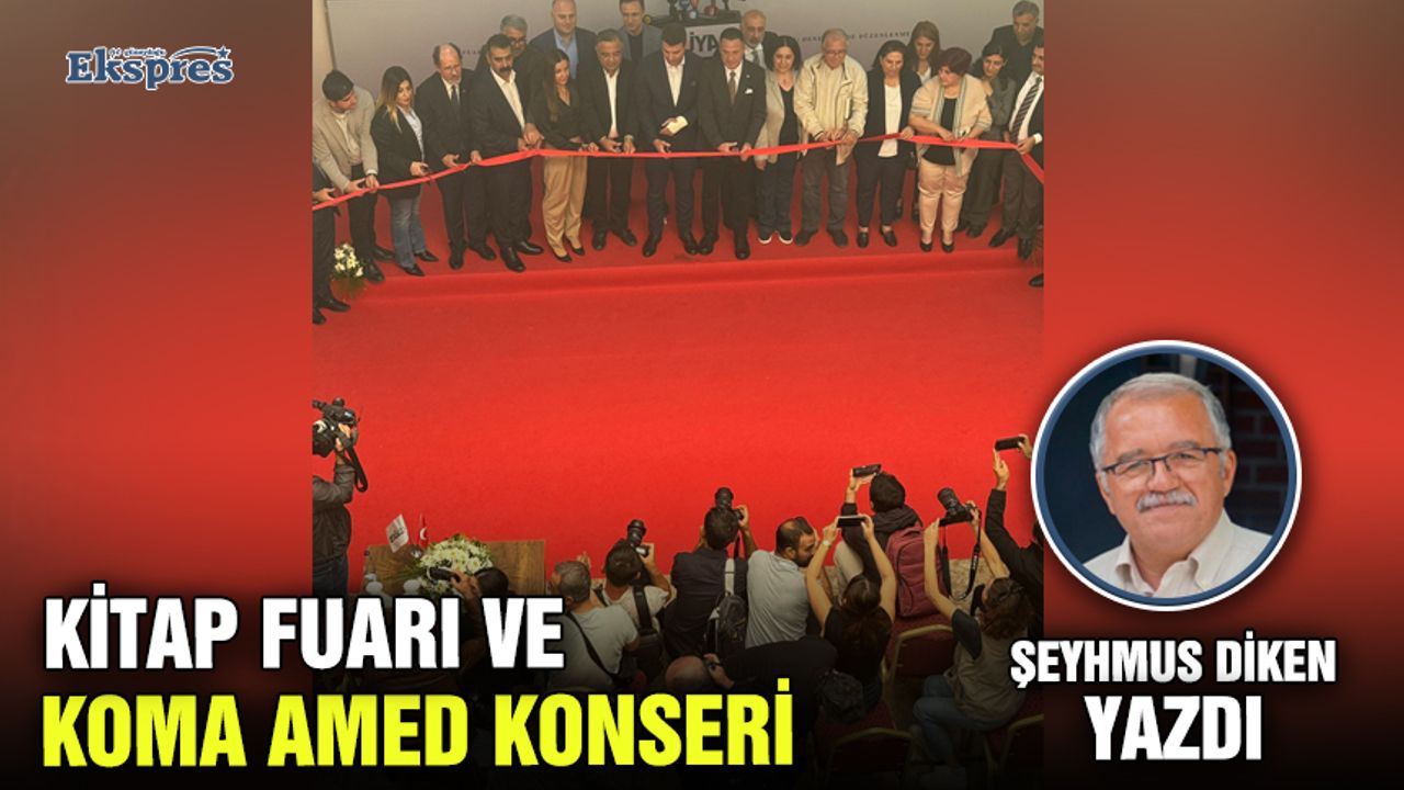 KİTAP FUARI VE KOMA AMED KONSERİ
