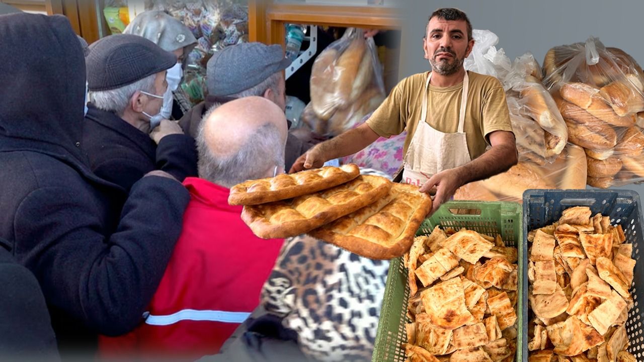 Diyarbakır’da yoksulluğun resmi: Şafak vakti bayat ekmek kuyruğu