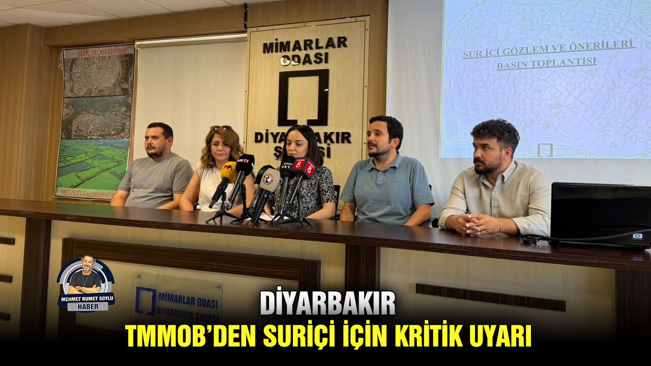 TMMOB'den Suriçi için kritik uyarı