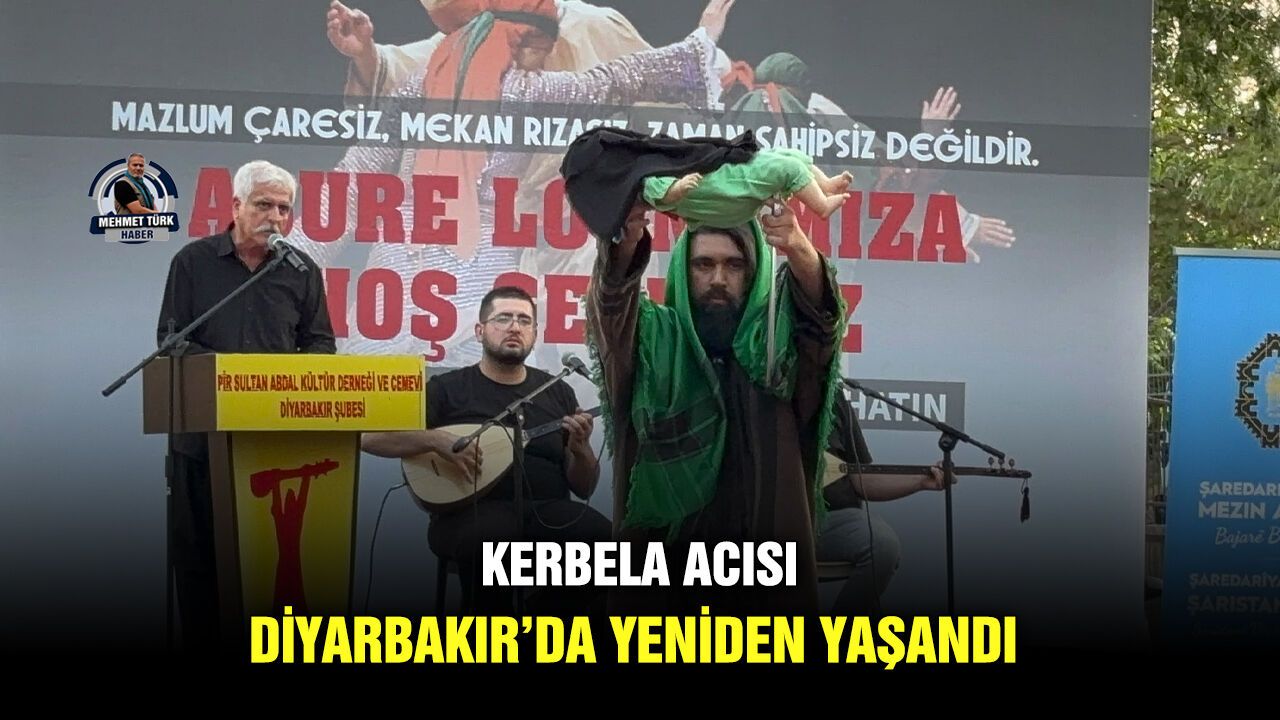 Kerbela acısı Diyarbakır’da yeniden yaşandı
