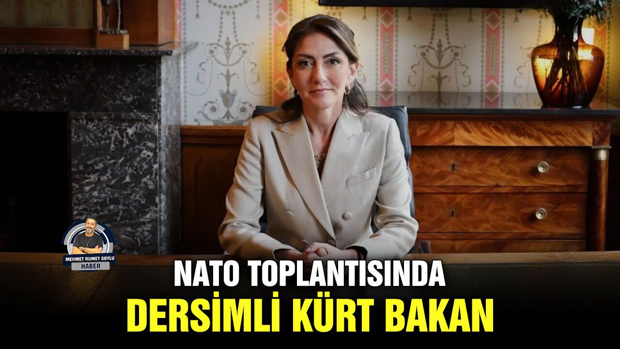 NATO Toplantısında Dersimli Kürt Bakan