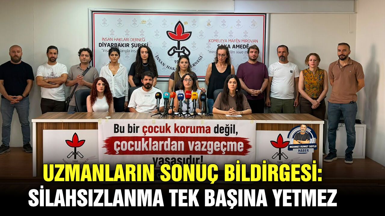 Uzmanların sonuç bildirgesi: Silahsızlanma tek başına yetmez