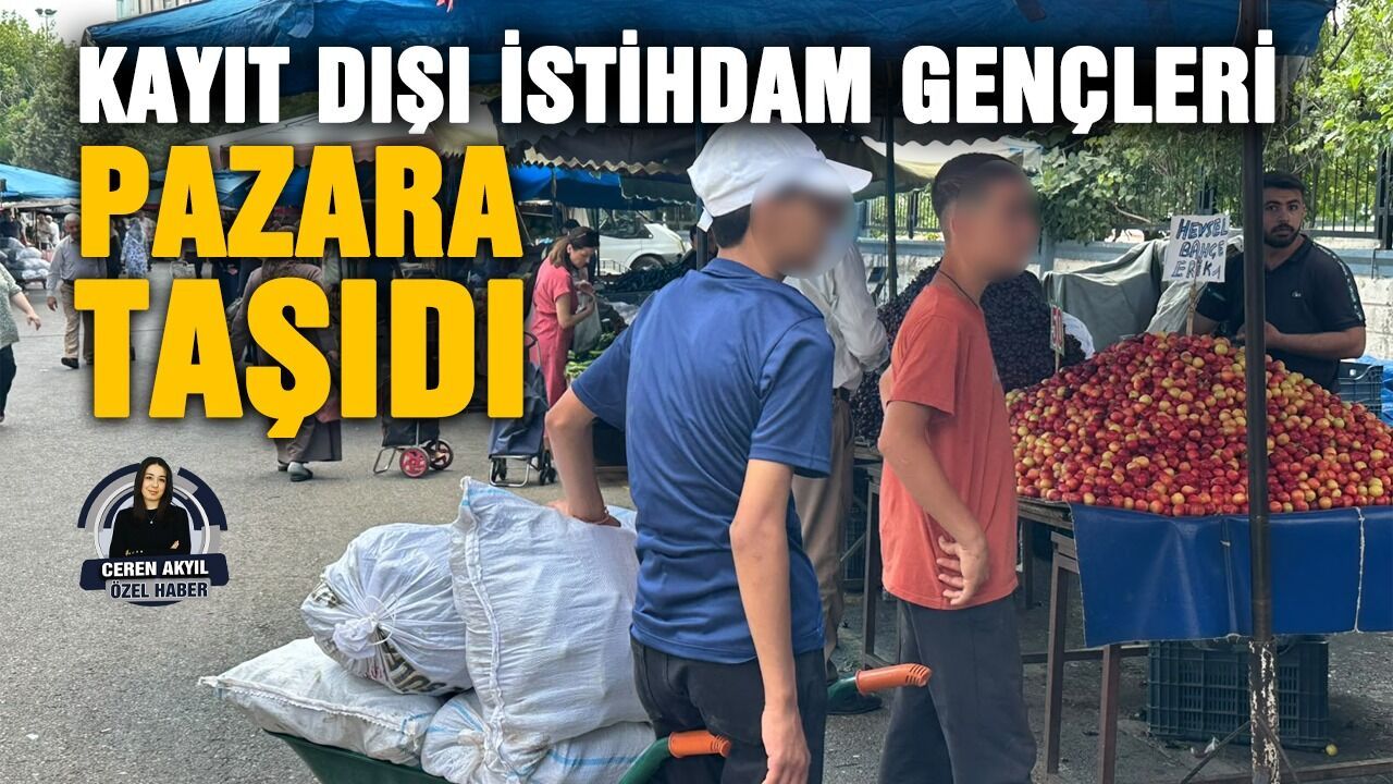 Kayıt dışı istihdam gençleri pazara taşıdı