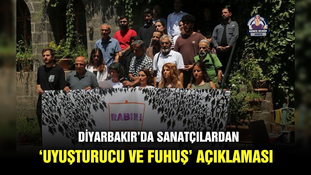 Diyarbakır'da sanatçılardan açıklama