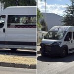 İşçi servisi otomobille çarpıştı: 11 yaralı