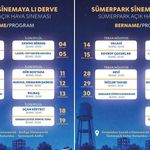 Sümerpark'ta Yıldızlar Altında Sinema Keyfi Başlıyor!