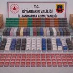 Diyarbakır'da çok sayıda kaçak ürün yakalandı