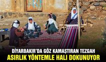 Diyarbakır’da göz kamaştıran tezgah: Asırlık yöntemle halı dokunuyor