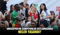 Amedspor'un şampiyonluk kutlamasında neler yaşandı?