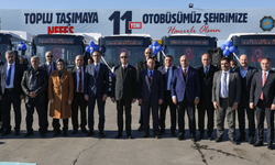 Diyarbakır'da toplu taşımayı rahatlatmak için 11 yeni otobüs hizmete alındı