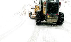 Diyarbakır’da kar nedeniyle kapanan yollar açıldı