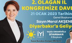 Meral Akşener kongre için Diyarbakır’a geliyor
