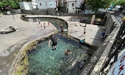 Diyarbakır’da çocuklar Anzele’de yüzme sezonunu açtı