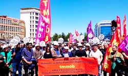 Kamu mühendisleri “özlük hakları” için eylem yaptı