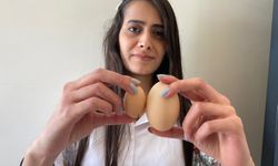 Elazığ’da tavuğun yaptığı mini yumurta şaşırttı