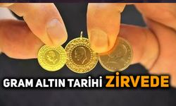 Gram altın tarihi zirvede