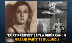 'Kürt prenses' Leyla Bedirxan'ın mezarı Paris’te bulundu